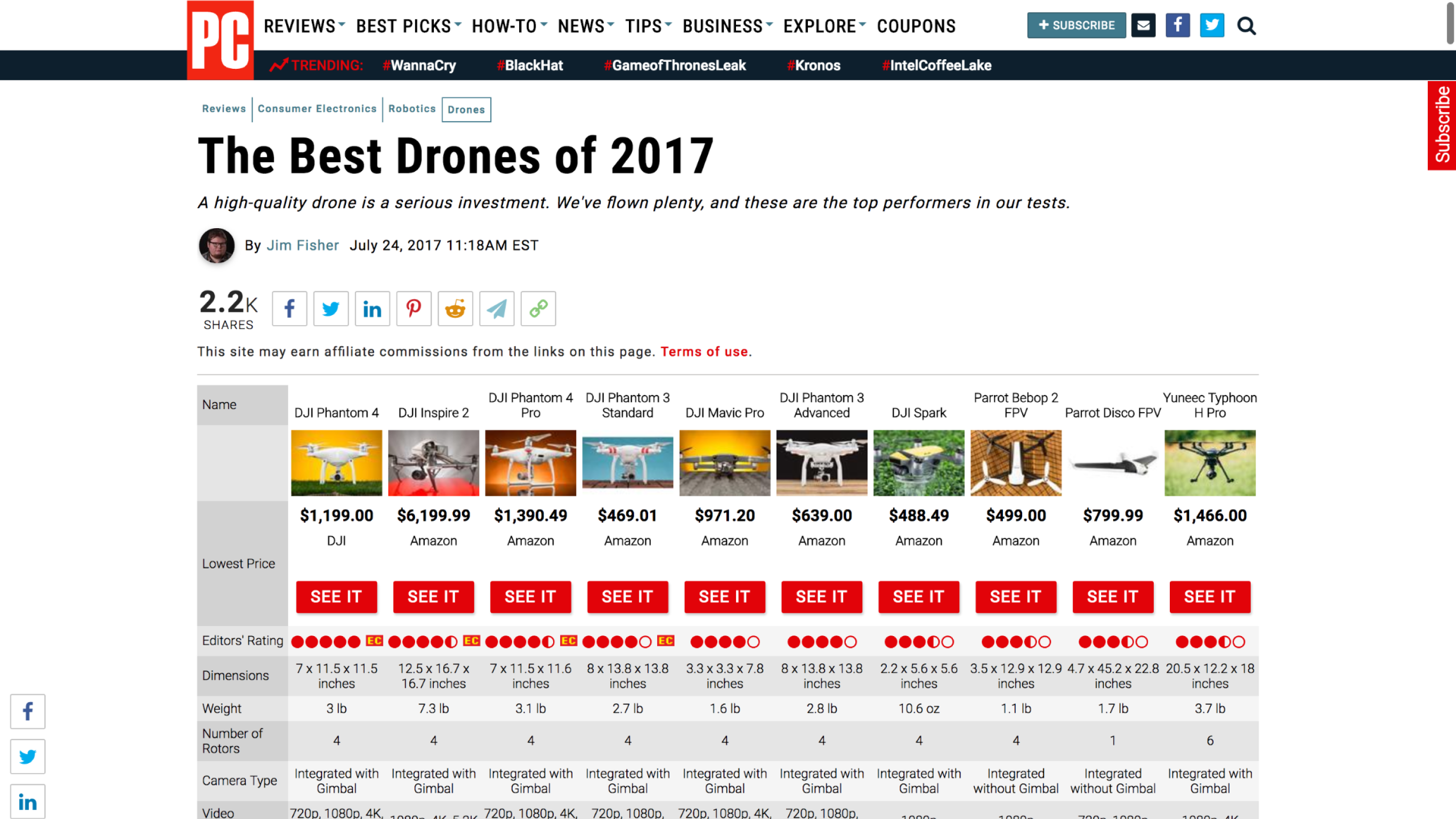 PC MAG Deals project