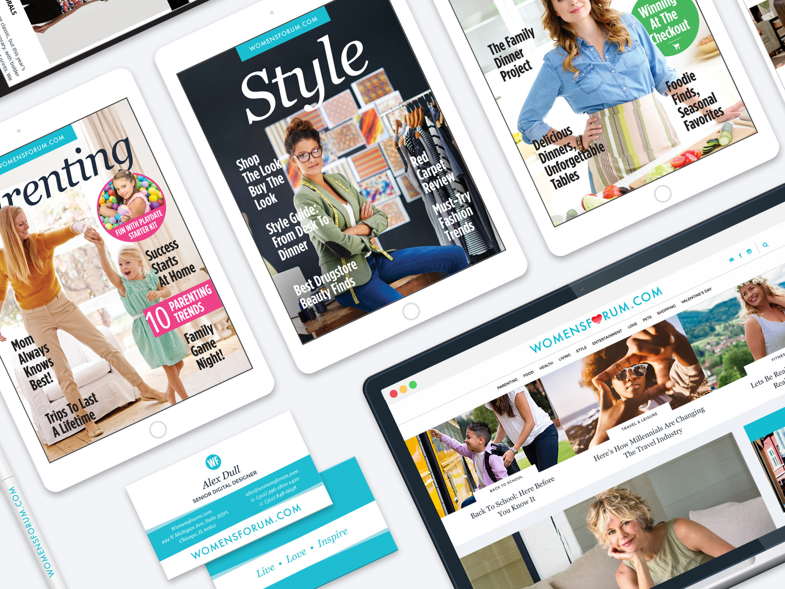 Womensforum Brand + Digital Experience project image